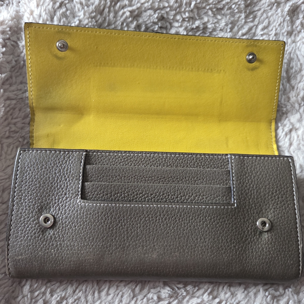 Authentic Celine Large Flap Multifunction Wallet - Picture 3 of 15